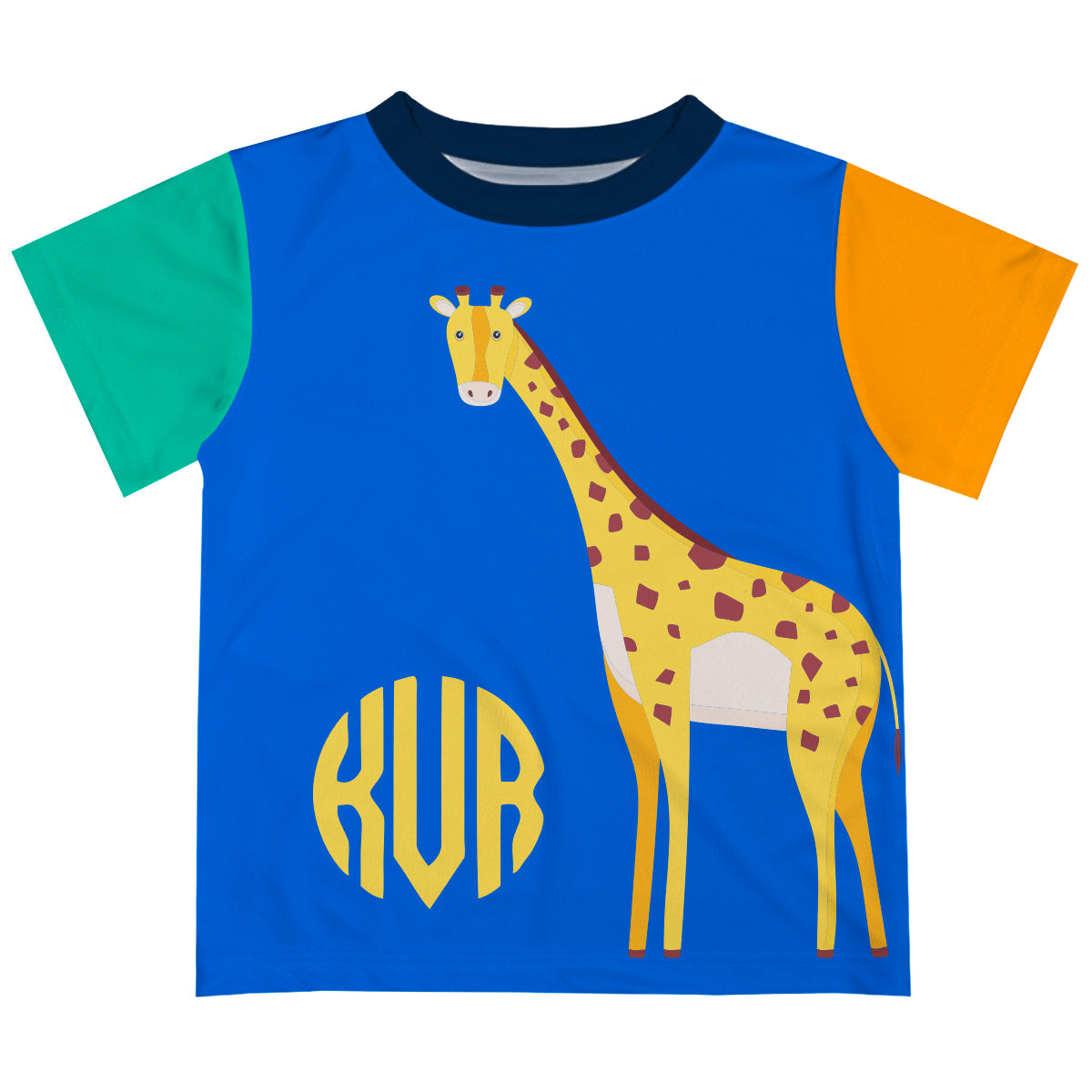 monogram giraffe shirt
