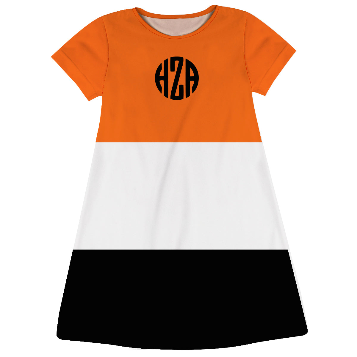 Monogrammed Suit with Orange Lining