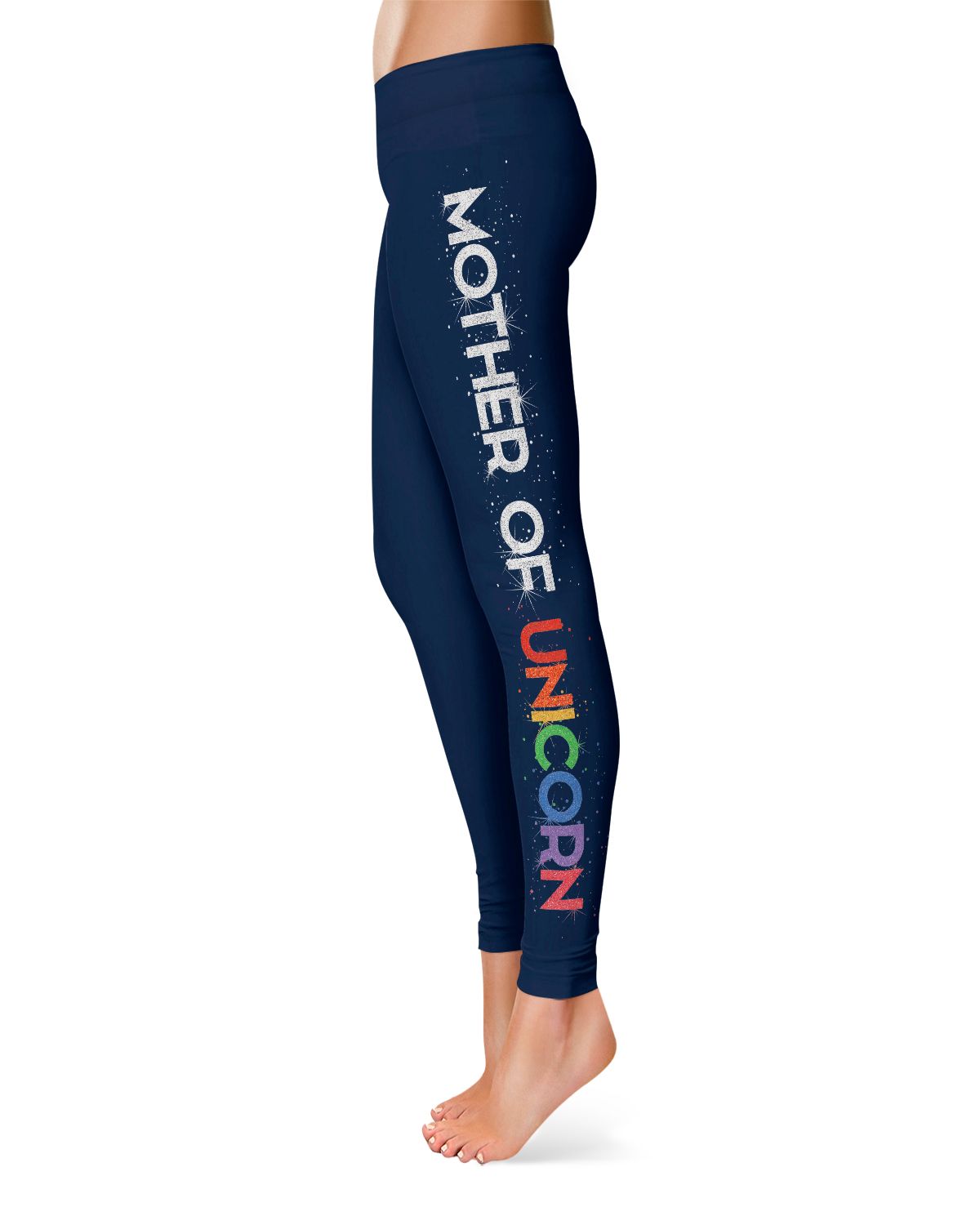 Women's Navy United Unicorn Leggings: Medium at  Women's Clothing  store