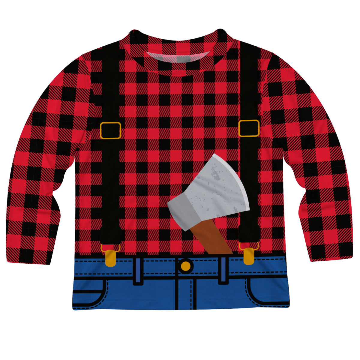 Boys Long Sleeve Jersey Tee | 3-6M / Red