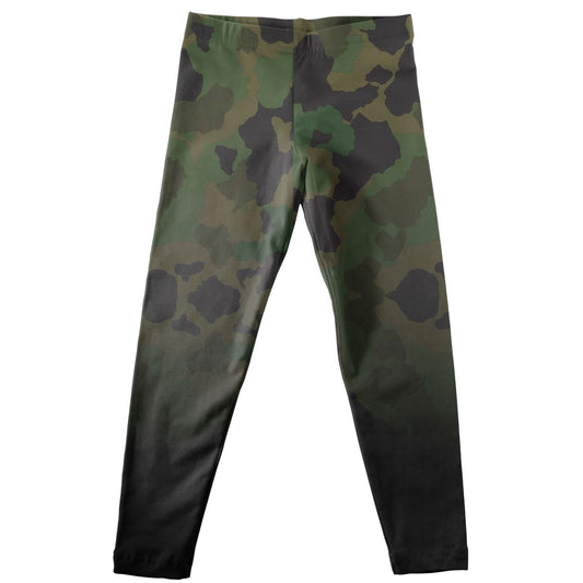 Camo Print Green Leggings