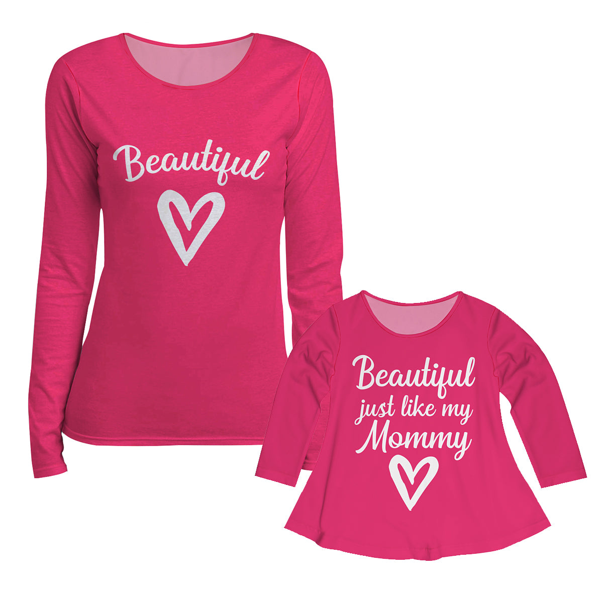 Beautiful Hot Pink Long Sleeve Laurie Top - Wimziy&Co.