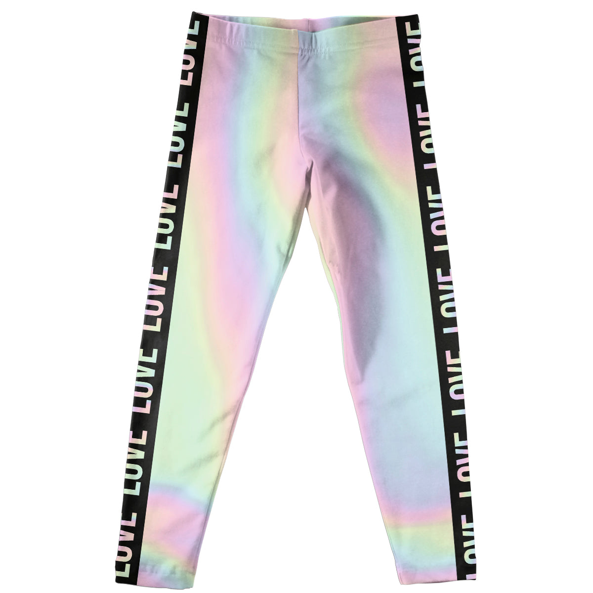 Love Holographic Leggings