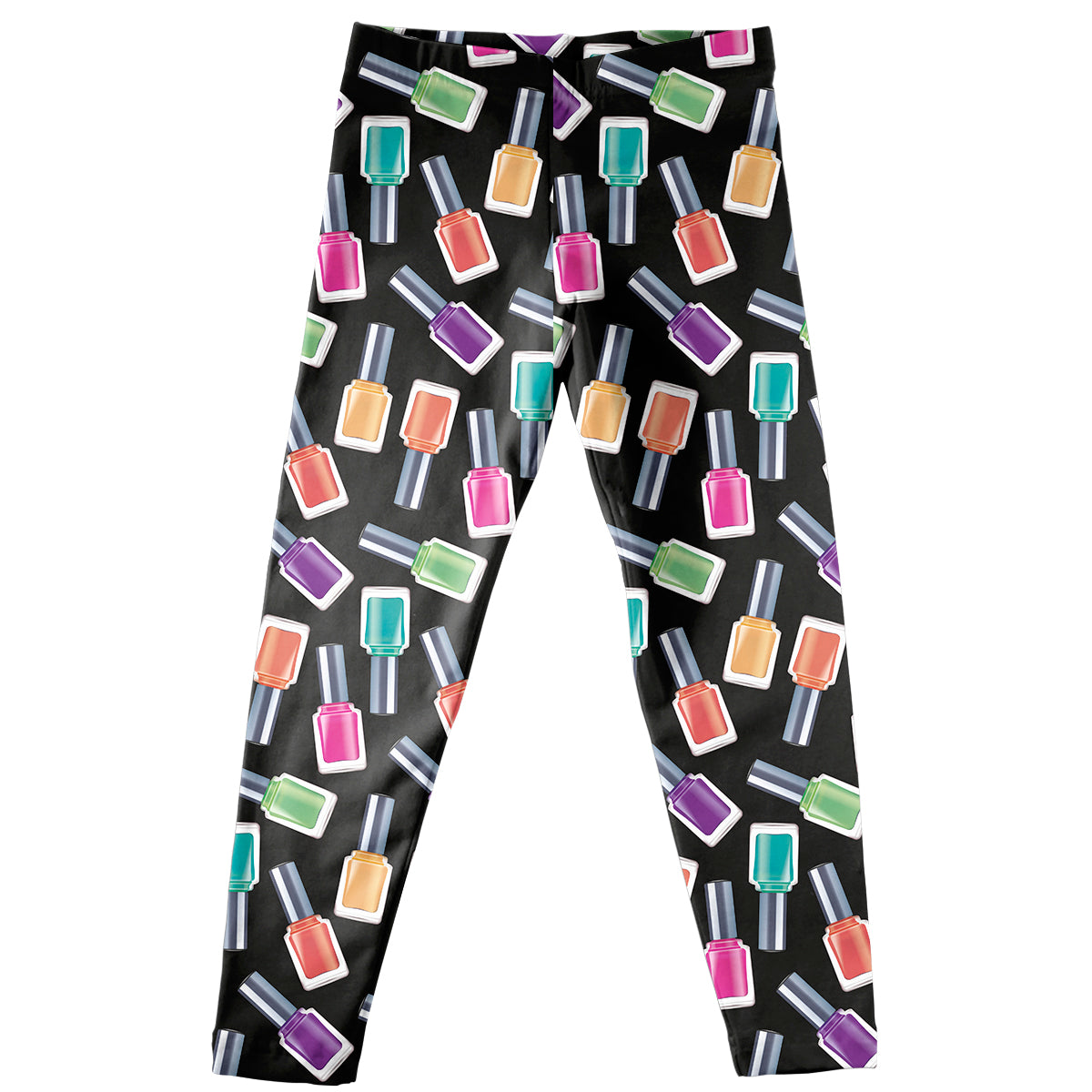 Nail Polish Print Leggings