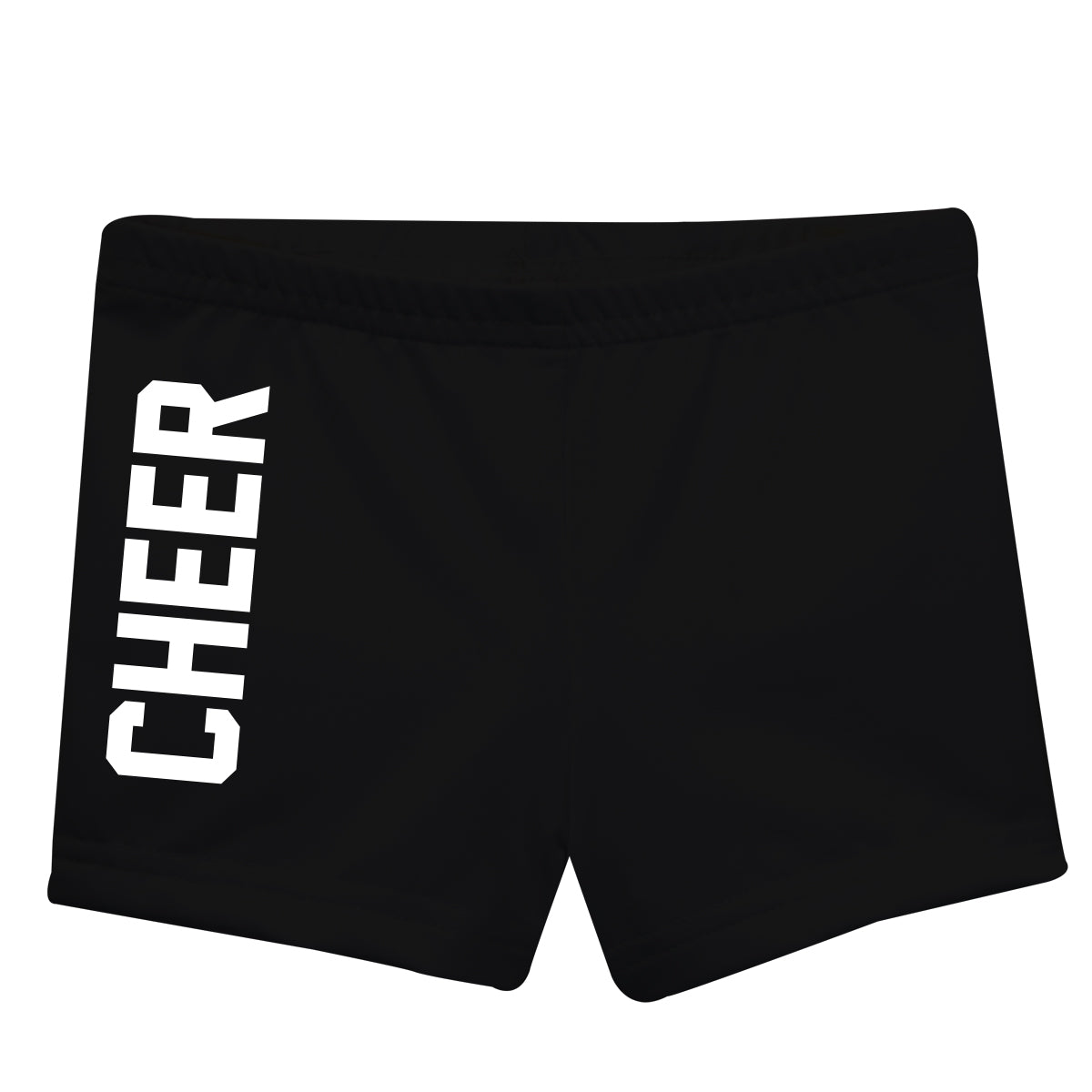 Cheer Black and White Girls Shorties