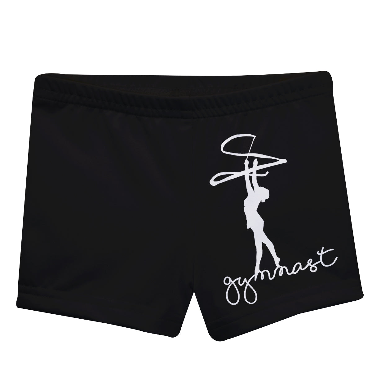 Gymnast Silhouette Black Shorties - Wimziy&Co.