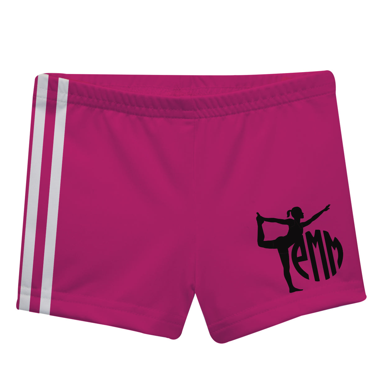 Silhouette Gymnast Hot Pink Girls Shorties - Wimziy&Co.