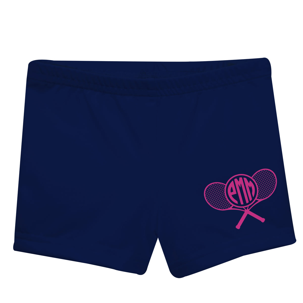 Tennis Racket Monogram Navy Shorties