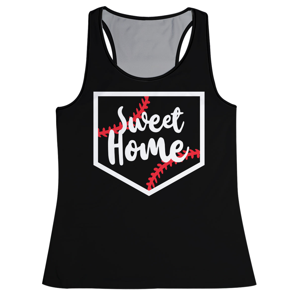 Smeet Home Black Tank Top