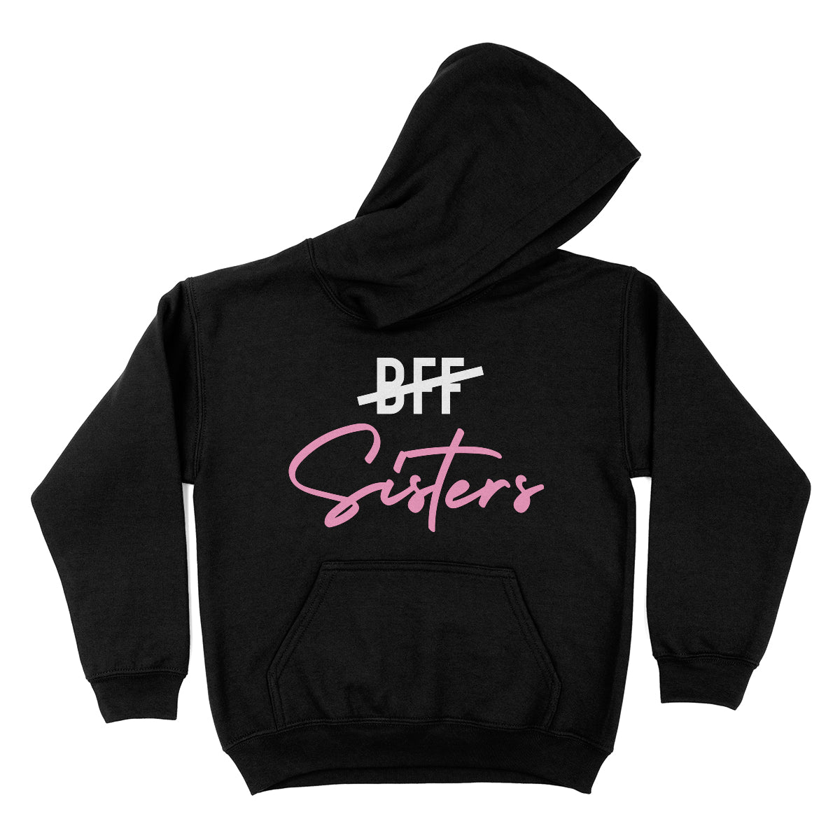 Sisters Black Fleece Long Sleeve Hoodie