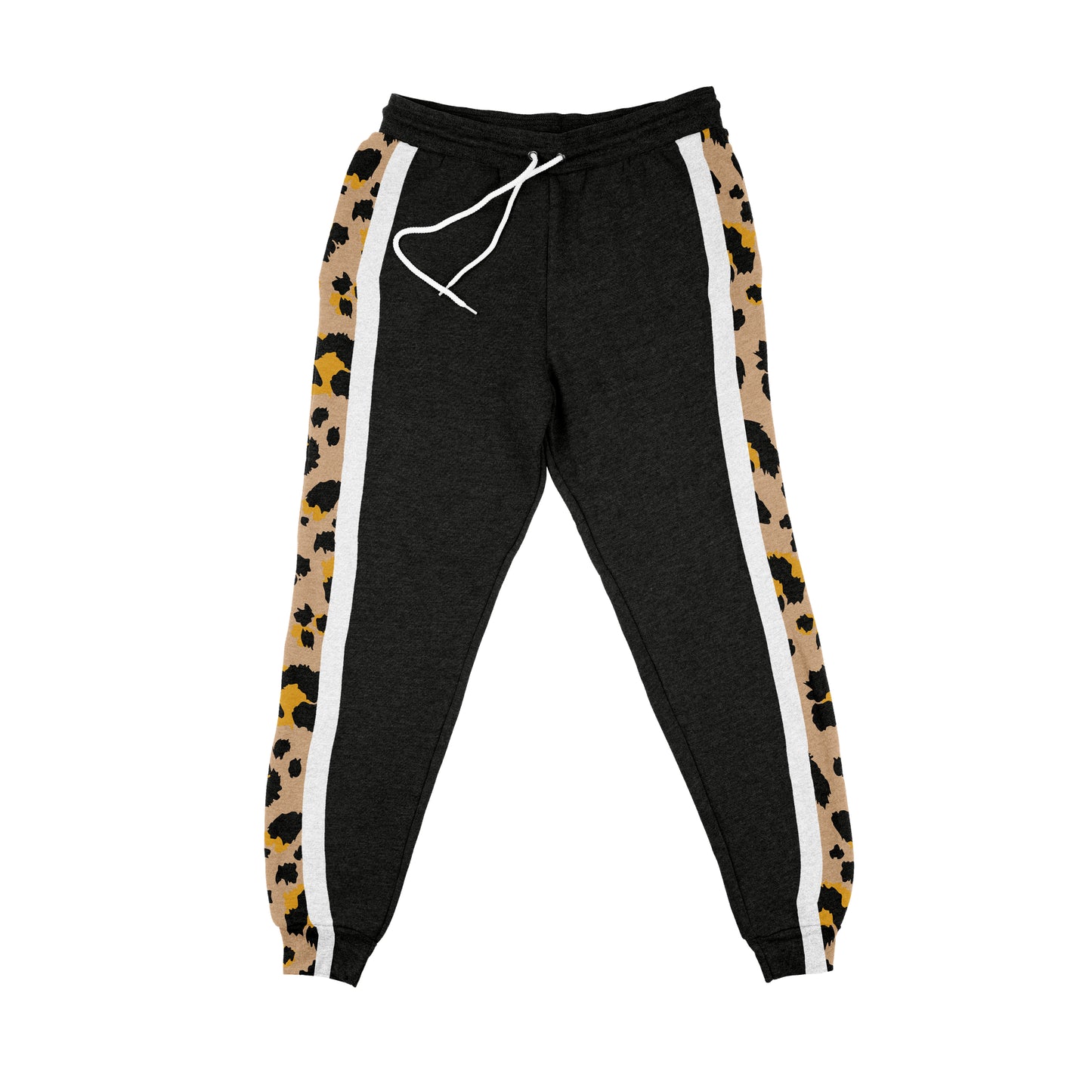 Animal Print Black Jogger