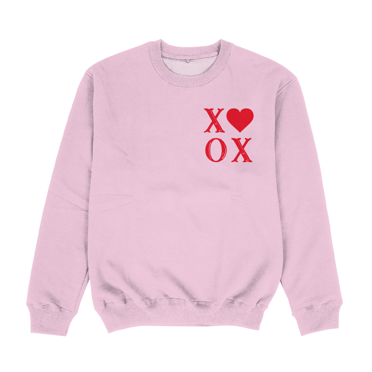 XOXO Pink Crewneck Sweatshirt