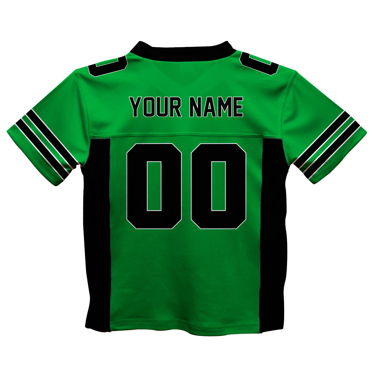 Personalized Name and Number Yellow and Black Fashion Football T-Shirt - Wimziy&Co.