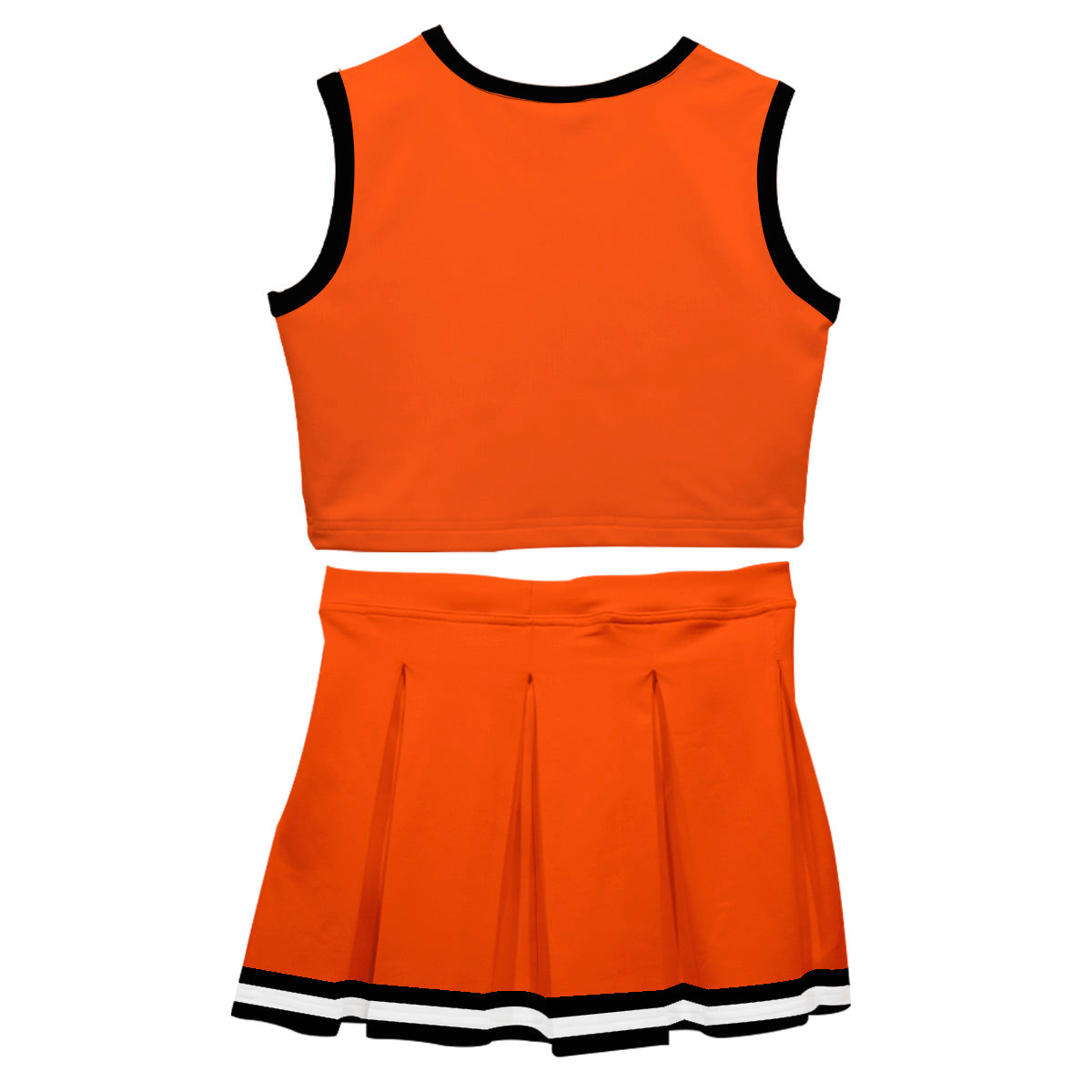 Royal  Gold & White Sleeveless Cheerleader Set - Wimziy&Co.