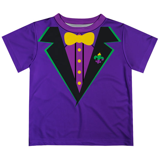 Mardi Gras Blazer Purple Tee Shirt - Wimziy&Co.