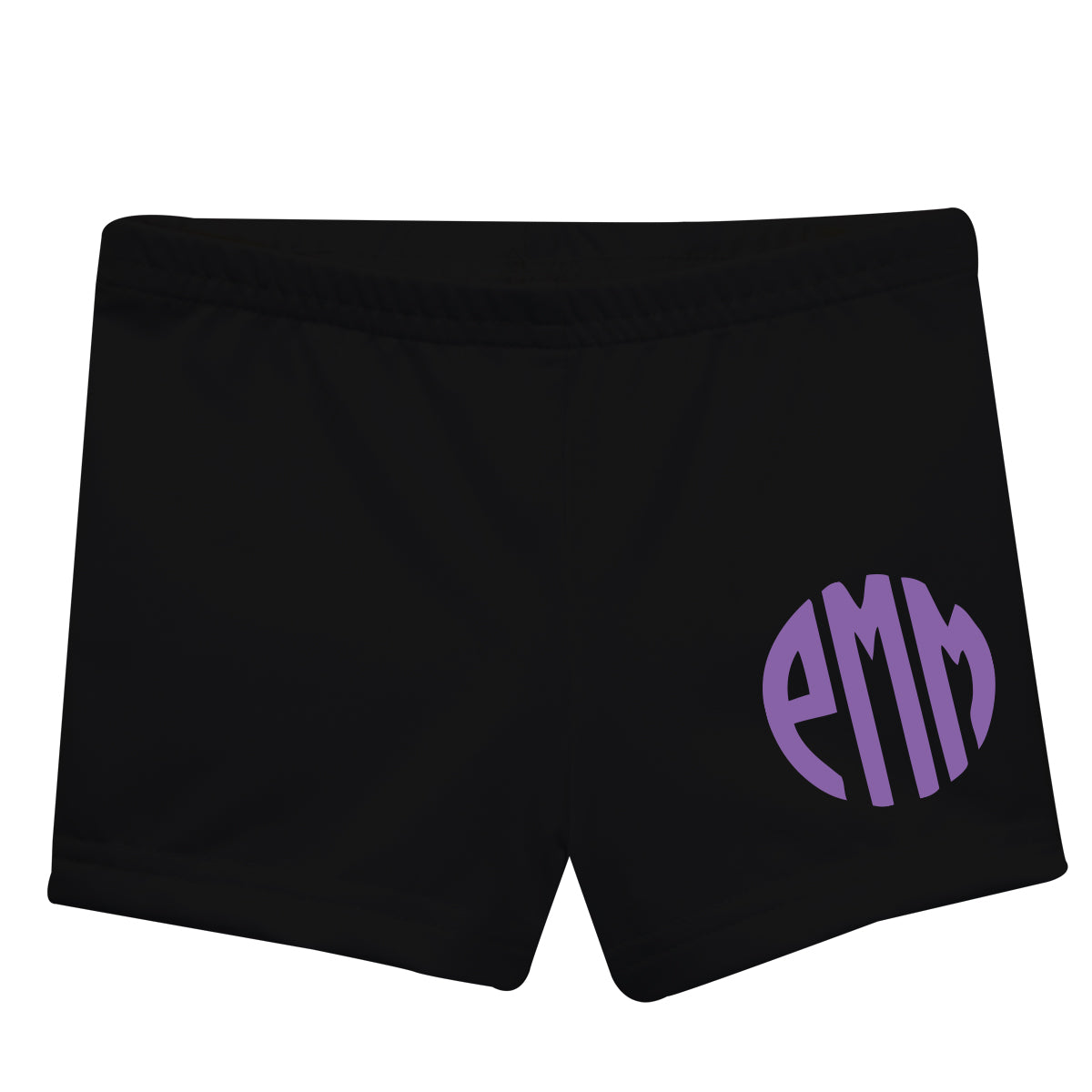 Monogram Black Shorties - Wimziy&Co.